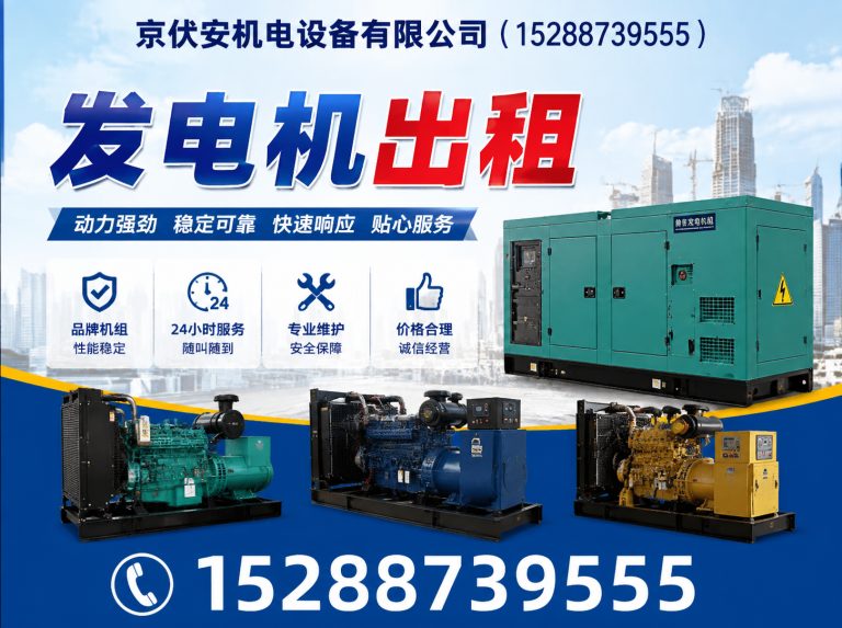 万宁发电车租赁展示图