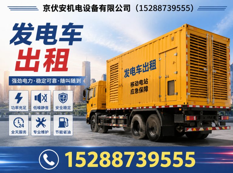万宁静音发电车租赁展示图